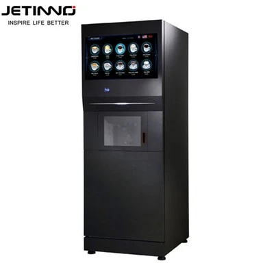 Automat na mince/kreditné karty s espressom/čerstvým čajom/instantným nápojom -- JL500-ESFB8C